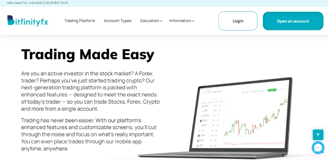 BitfinityFX Review