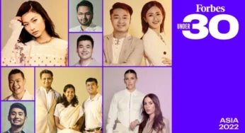 Forbes declared its seventh annual “30 Under 30 Asia” Class of 2022 list