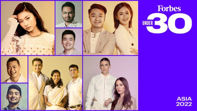 Forbes declared its seventh annual 30 Under 30 Asia class of 2022 list