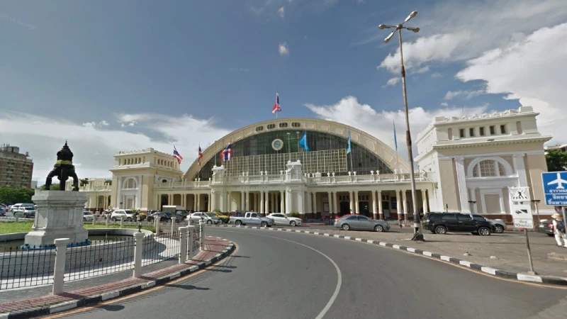 Hua Lamphong Google Doodle Marks 103rd Anniversary of Bangkok Railway Station