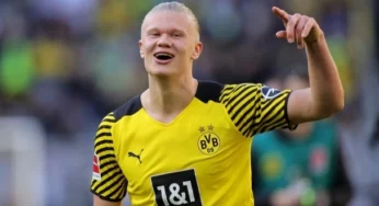 Manchester City agrees to sign a deal with Norwegian Erling Haaland from Borussia Dortmund