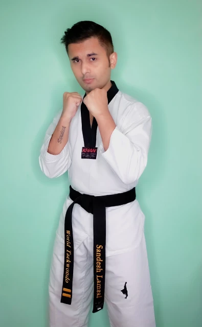 Nepali Taekwondo Player Sandesh Lamsal