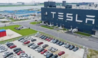 Tesla stops most production at the Shanghai plant because of parts supply issues