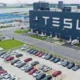 Tesla stops most production at the Shanghai plant because of parts supply issues