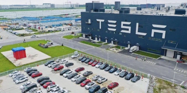 Tesla stops most production at the Shanghai plant because of parts supply issues