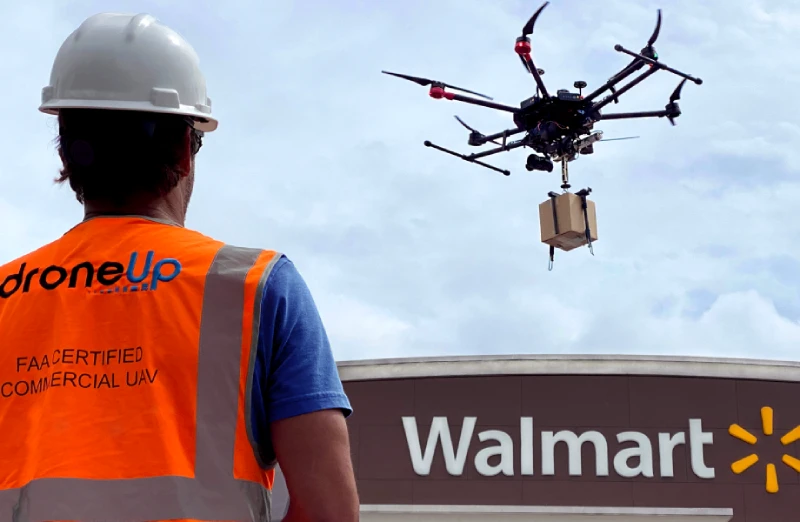 Walmart and DroneUp are extending drone delivery services to 6 states with 4 million people to 34 sites