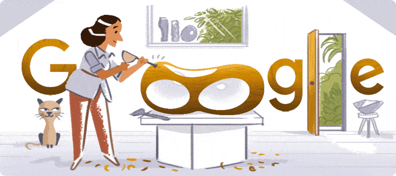 celebrating barbara hepworth google doodle