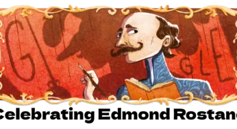 Google Doodle is celebrating French poet Edmond Rostand; Quick Facts