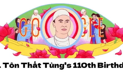 dr ton that tung 110th birthday google doodle