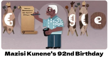 Mazisi Kunene: Google Doodle celebrates South African poet laureate’s 92nd birthday