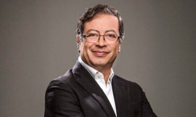 Former guerilla Gustavo Petro wins the Colombian election and becomes Colombia first leftist president