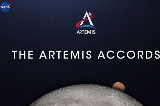 France signs NASA worldwide pact Artemis Accords joining the lunar mission