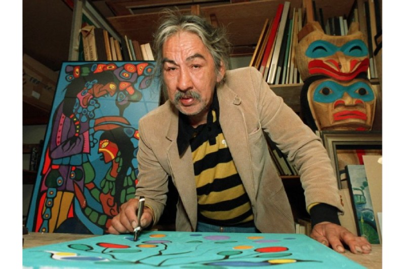 Interesting and Fun Facts about Norval Morrisseau Copper Thunderbird an Indigenous Canadian Artist