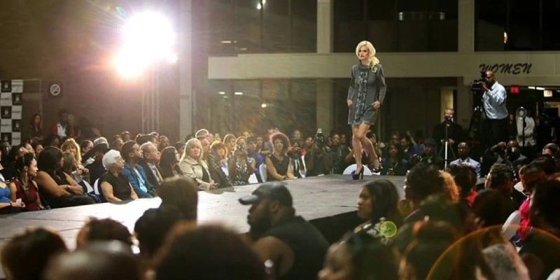 Michigan Fashion Weeks tenth anniversary show Over 500 stylish individuals crowd Eastern Market