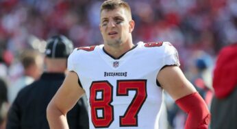 NFL star Rob Gronkowski declares his retirement again; won’t join Tom Brady for 3rd season in Tampa Bay Buccaneers
