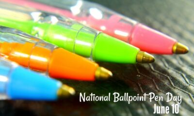 National Ballpoint Pen Day June 10