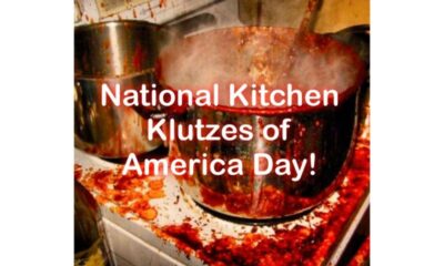 National Kitchen Klutzes of America Day