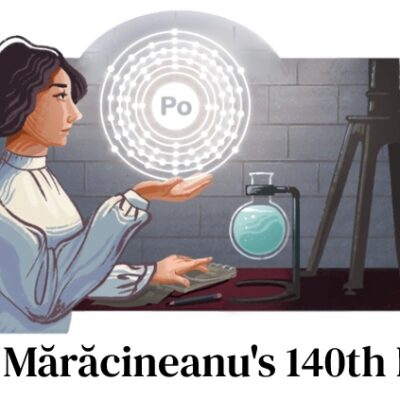 Stefania Maracineanu 140th Birthday Google Doodle