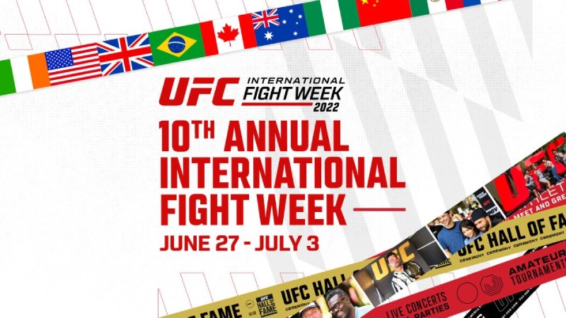 UFC International Fight Week 2022 by UFC 276 ADESANYA vs CANNONIER