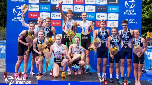 World Triathlon Championship Series Leeds Mixed Relay 2022 Team Results