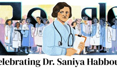 celebrating dr saniya habboub سنية حبوب Google doodle