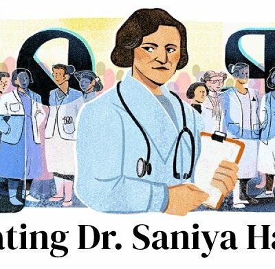 celebrating dr saniya habboub سنية حبوب Google doodle