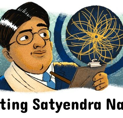 celebrating satyendra nath bose google doodle