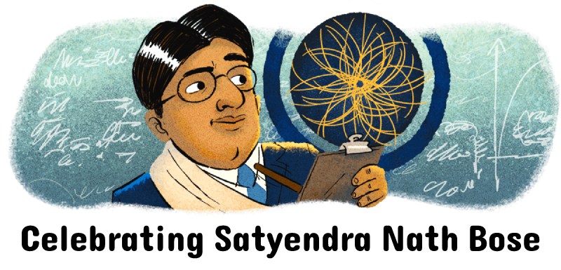 celebrating satyendra nath bose google doodle