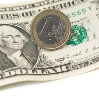 1 euro is now crossed a major threshold and is worth 1 US dollar for the first time in 20 years