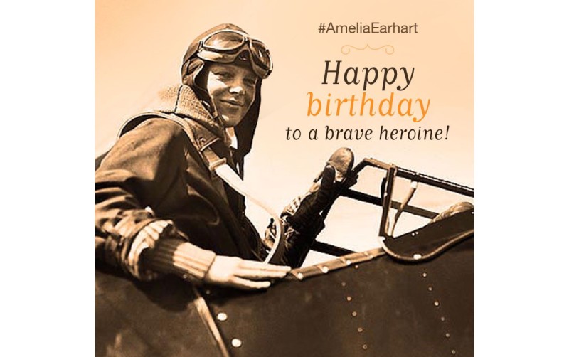 Amelia Earhart Birthday