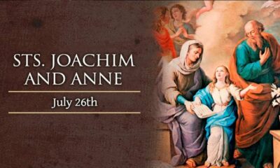 Feast Day of Saints Joachim and Anne Celebration on July 26 2022