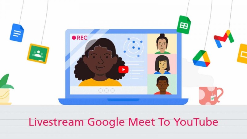 Google Meet releases a new live streaming feature to YouTube Your meetings can now easily live on YouTube