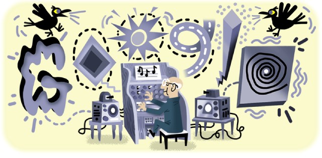 Oskar Sala 112th Birthday Google Doodle 1