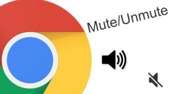 Steps to follow to mute and unmute the volume in Google Chrome tabs