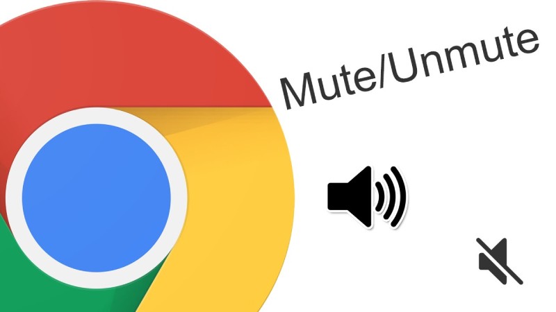 Steps to follow to mute and unmute the volume in Google Chrome tabs