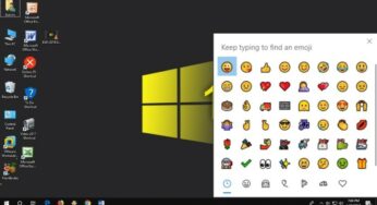 Steps to follow while typing emoji on Windows