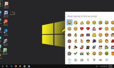 Steps to follow while typing emoji on Windows