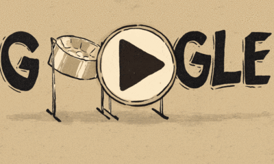 celebrating steelpan google doodle