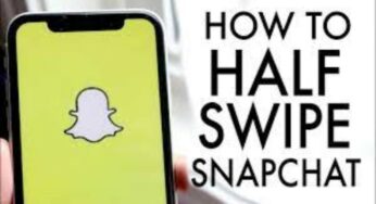 A step-by-step guide to half swipe on Snapchat