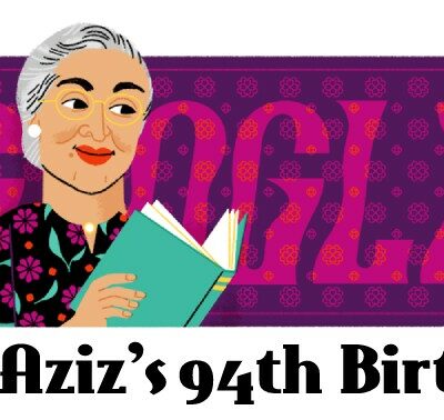 Azah Aziz 94th Birthday Google Doodle