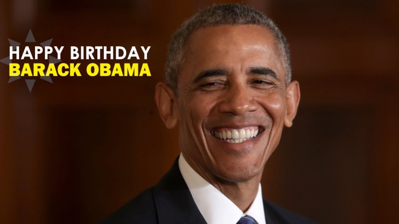 Barack Obama Birthday