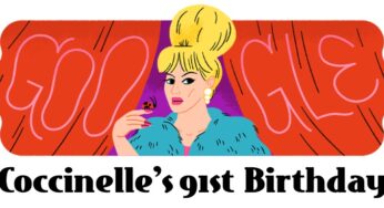 Coccinelle: Google Doodle celebrates the French LGBTQ+ community pioneer’s 91st birthday