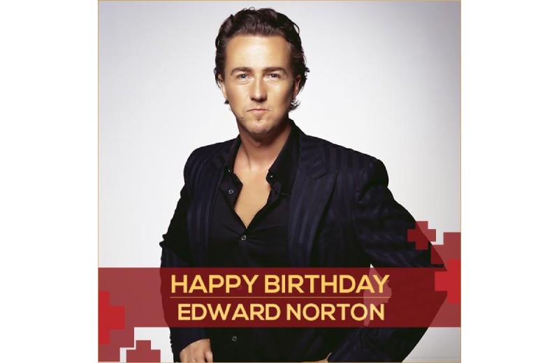 Edward Norton Birthday