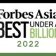 Forbes listed Asias Best Under A Billion 2022 highlights 200 Asia Pacific public companies with sales under US1 billion