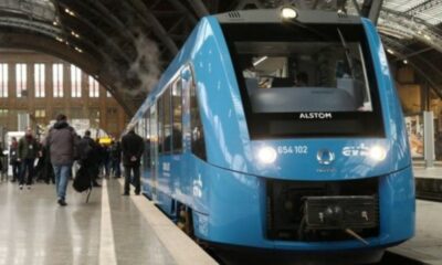 Germany launches the worlds first eco friendly hydrogen powered passenger trains