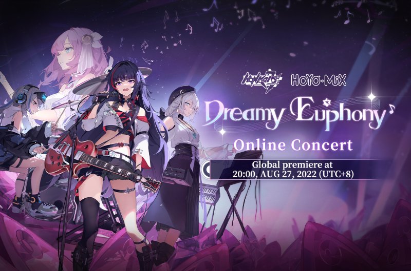 Honkai Impact 3rd declared an online concert Dreamy Euphony will take place on August 27