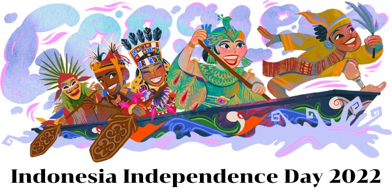 Indonesia Independence Day 2022 Google Doodle