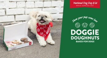 Krispy Kreme releases its first ever collection of Doggie Doughnuts on National Dog Day 2022