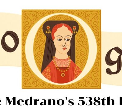Luisa de Medrano 538th Birthday Google Doodle