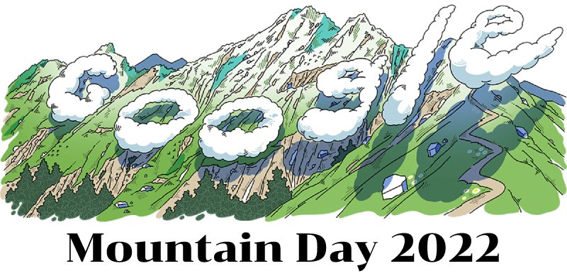 Mountain Day 2022 Google Doodle